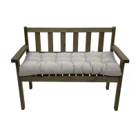 Coussin imperméable pour banc d'extérieur - Coussin pour banc en bois avec protection solaire