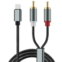 Propojovací audio 2RCA kabel na iPhone