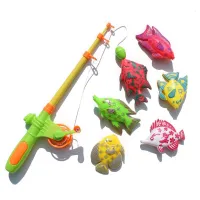 Set magnetic de pescuit pentru copii