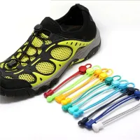Praktické tkaničky do bot s jezdcem - 6 barev