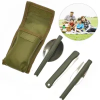 Foldable travel cutlery - 3 k