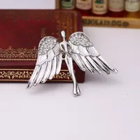 Štýlová dekoratívna brošňa Angel