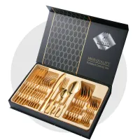 Stainless steel cutlery set 24 pcs