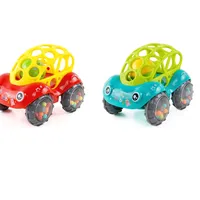 Oktatási játékok gyerekeknek 3in1 - autó + csörgő + fogász