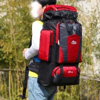 Rucsac unisex pentru drumeții și camping 40L+ cu buzunare pentru laptop