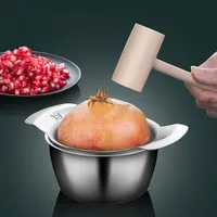 Ľahké olupovanie granátového jablka - sada 3 nástrojov
