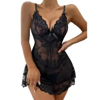 Ladies sexy lace nightgown