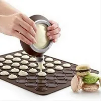 Silicone baking mould ideal for macaroons