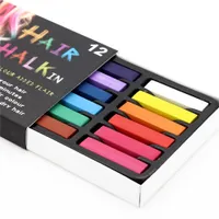 Coloured hair chalks