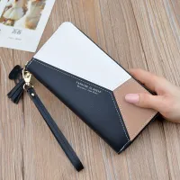 Women's leather wallet Colored