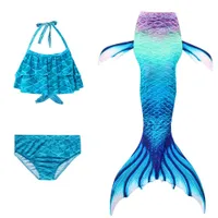 Girls Cute Swimsuit Mermaid