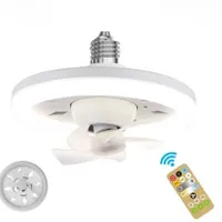 Ventilateur de plafond moderne avec éclairage et télécommande 48W