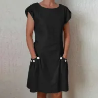 Robe d'été ample pour femme Monica