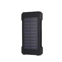 Powerbank cu panou solar 30000 mAh