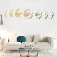 Autocollant mural 3D - Lune