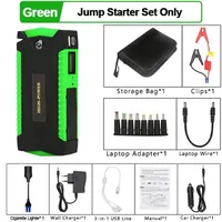 GKFLY Super Power Starter 12V 600A Auto Jump Starter Vzduchové čerpadlo Kompresor pre benzínové dieselové autobatérie Booster