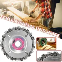 RothauseTM Multifunkčné Grinder Chain Wheel-4"(100mm) & 4-1/2"(115mm)