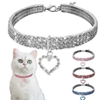 Luxury glitter collar for cats with Henderson pendant