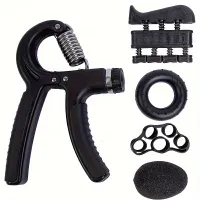 5pc Rehabilitation grip booster with adjustable difficulty - ball on exercise hands
