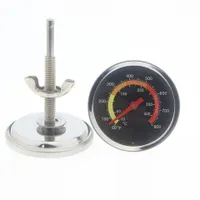Thermometer for barbecue made of stainless steel