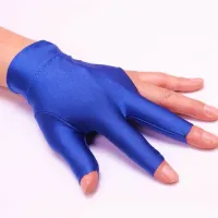 Tří prstové rukavice na hraní biliardu