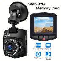 Kamera samochodowa pokładowa z kartą pamięci 32 GB - Wide-angle