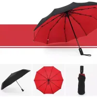 Dwuwarstwowy parasol wiatrowy - w pełni automatyczny para