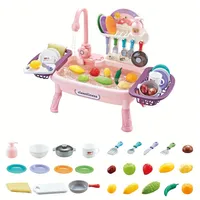 Ensemble de cuisine de jeu pour enfants avec lave-vaisselle