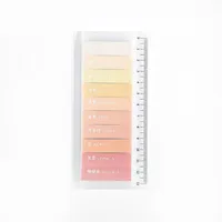 Minimalista színes modern dekoratív öntapadó papír kiemelése jegyzetek 150 db