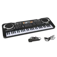 Cyfrowy elektroniczny keyboard z mikrofonem - Celeste