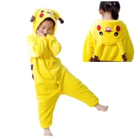 Costum modern pentru copii cu motivul personajului Pikachu din Pokémone