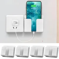 Contactless wall organizer for remote controls, mobile phones and chargers