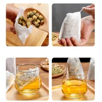 Nano tea bags made of natural material - 6 x 8 cm