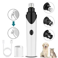 Painless electric claw sander for dogs and cats