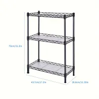 1ks 3layer Floor Storage Stand, Estetic Room Decor, Apartment Decor, Kuchyňa Príslušenstvo, Kúpeľňa Dekorácia, Spálňa