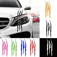 Luxury sticker in the theme of scratches on the light of the car - several colors Zlatko