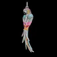 A lady's parrot pendant