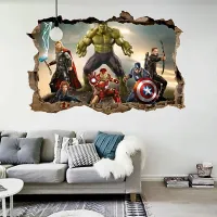 Self-adhesive picture on the wall Avengers