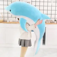 Plush blue dolphin - more sizes