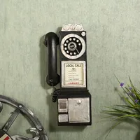 Harding - Telefon cu plată retro din rășină în stil Dark Academia