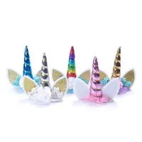 Unicorn cake decoration - 5 variants