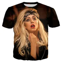 Modern 3D T-shirt for Lady Gaga fans