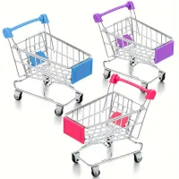 6 Pieces of Little Shopping Cart