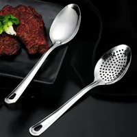 Stainless steel spoon, colander, ladle, high quality, dessert spoon, for household use