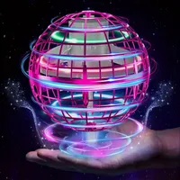 Hračka lietajúci loptu 2023, Magic lopta s LED svetlom, hračka s Mini Dron Fidget Spinner, Kreatívny darček na Halloween Party / Deň vďakyvzdania / Vianoce / Narodeniny