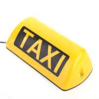 Logo magnetic TAXI