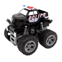 Monster Truck Field Police Car