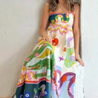 Dress With Graphic Printing