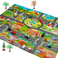 City transport map for children