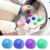 Boule en plastique pour machine à laver|sèche-linge | empêche la formation de peluches